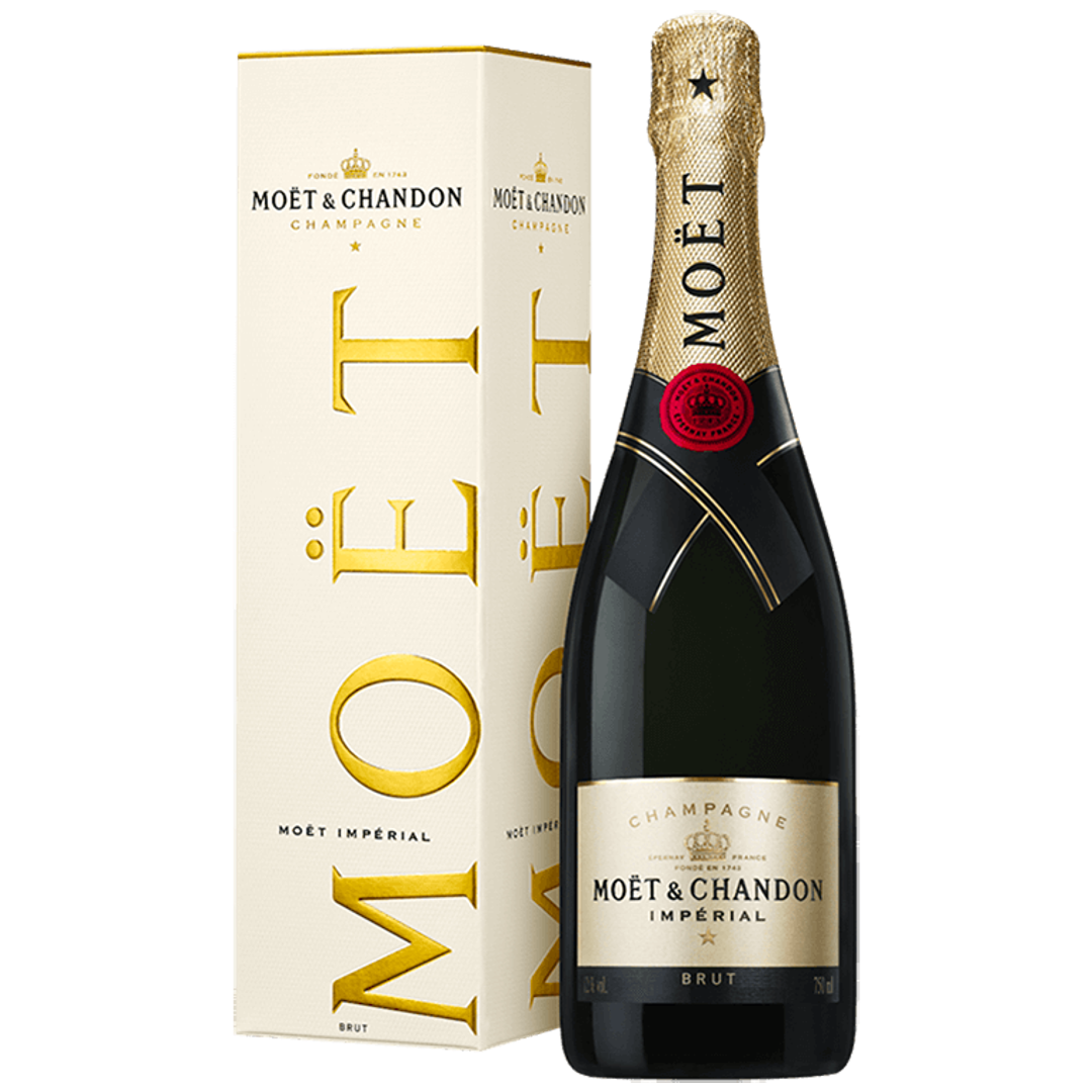 Champagne - Moët & Chandon - Brut Impérial - Coffret Cadeau