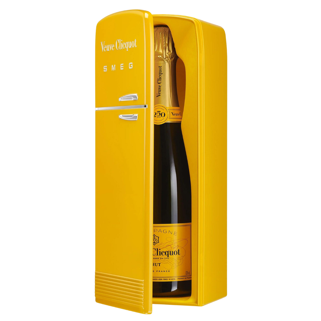 Veuve Clicquot Métal Giftbox SMEG Yellow Label brut