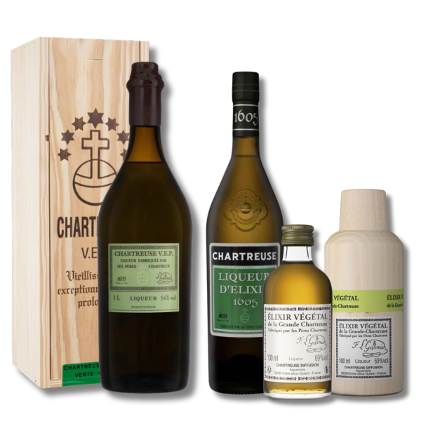 Lot Chartreuse - édition limitée - VEP 2024, Élixir 1605, Élixir Végétal